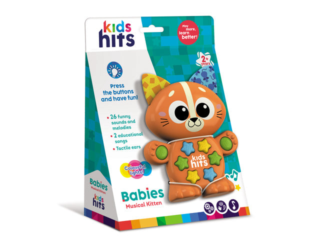 Buy Kids Hits Babies Musical Kitten | Yallatoys.com