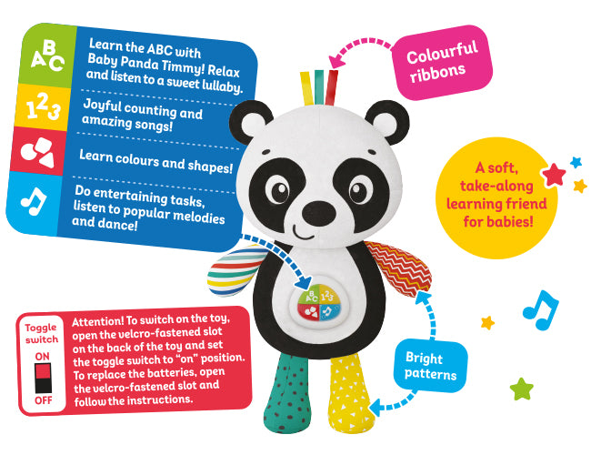 Buy Kids Hits My Friend Baby Panda Timmy | Yallatoys.com