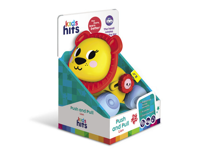 Buy Kids Hits Push & Roll Lion | Yallatoys.com