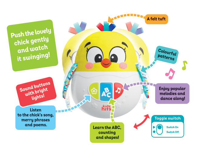 Buy Kids Hits Roly Poly Chick | Yallatoys.com