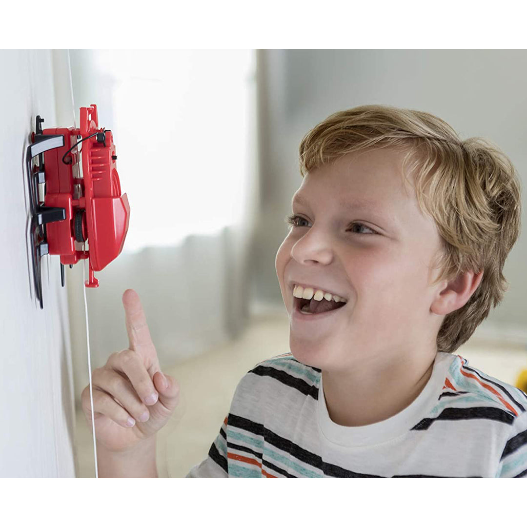 kid with Kidzrobotix Spider Robot