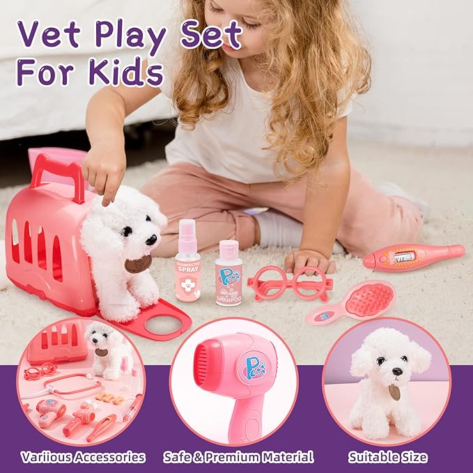 Buy Kidewan Pet Vet Care Set | Yallatoys.com