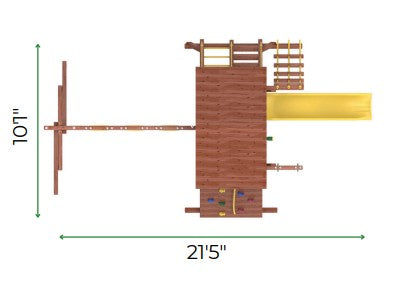 Buy Kiddoro Discovery Den Swing Set | Yallatoys.com