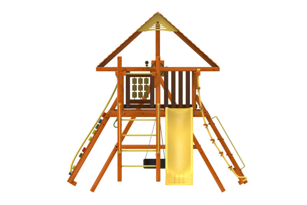 Buy Kiddoro Discovery Den with Monkey Bar Swing Set | Yallatoys.com