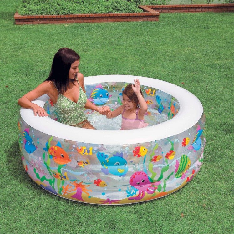 kids aquarium theme swimming pool