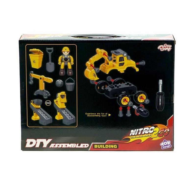 kids building car toy set