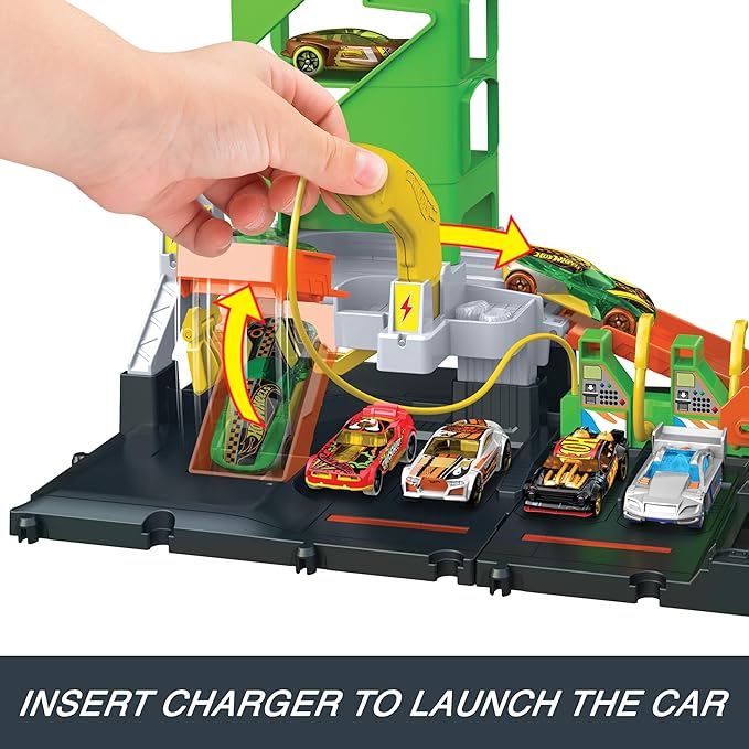 kids vehicle playset set