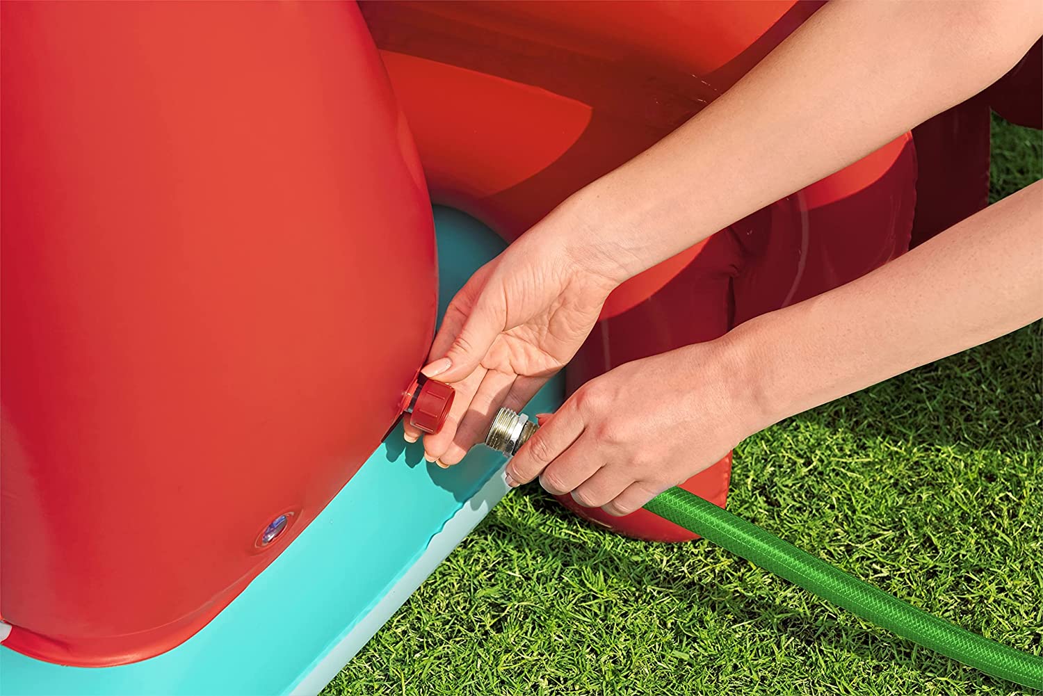 kids water slide pool