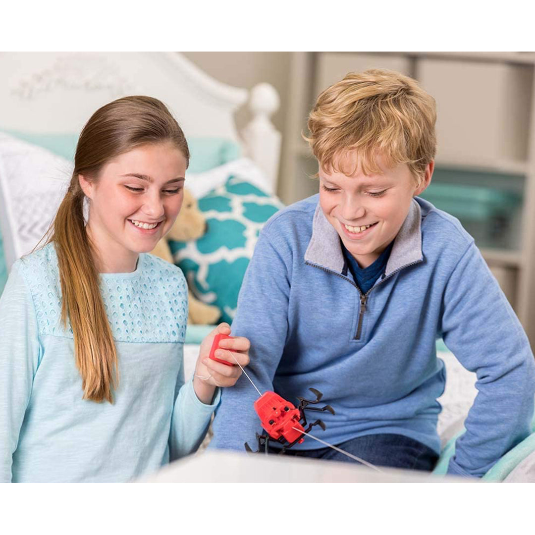 kids with Kidzrobotix Spider Robot