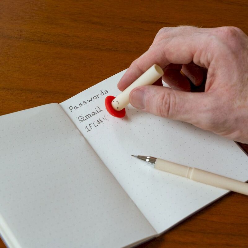 Buy Kikkerland Erasable Mushroom Pen (Sold Seprately Subjected to Availability) | Yallatoys.com