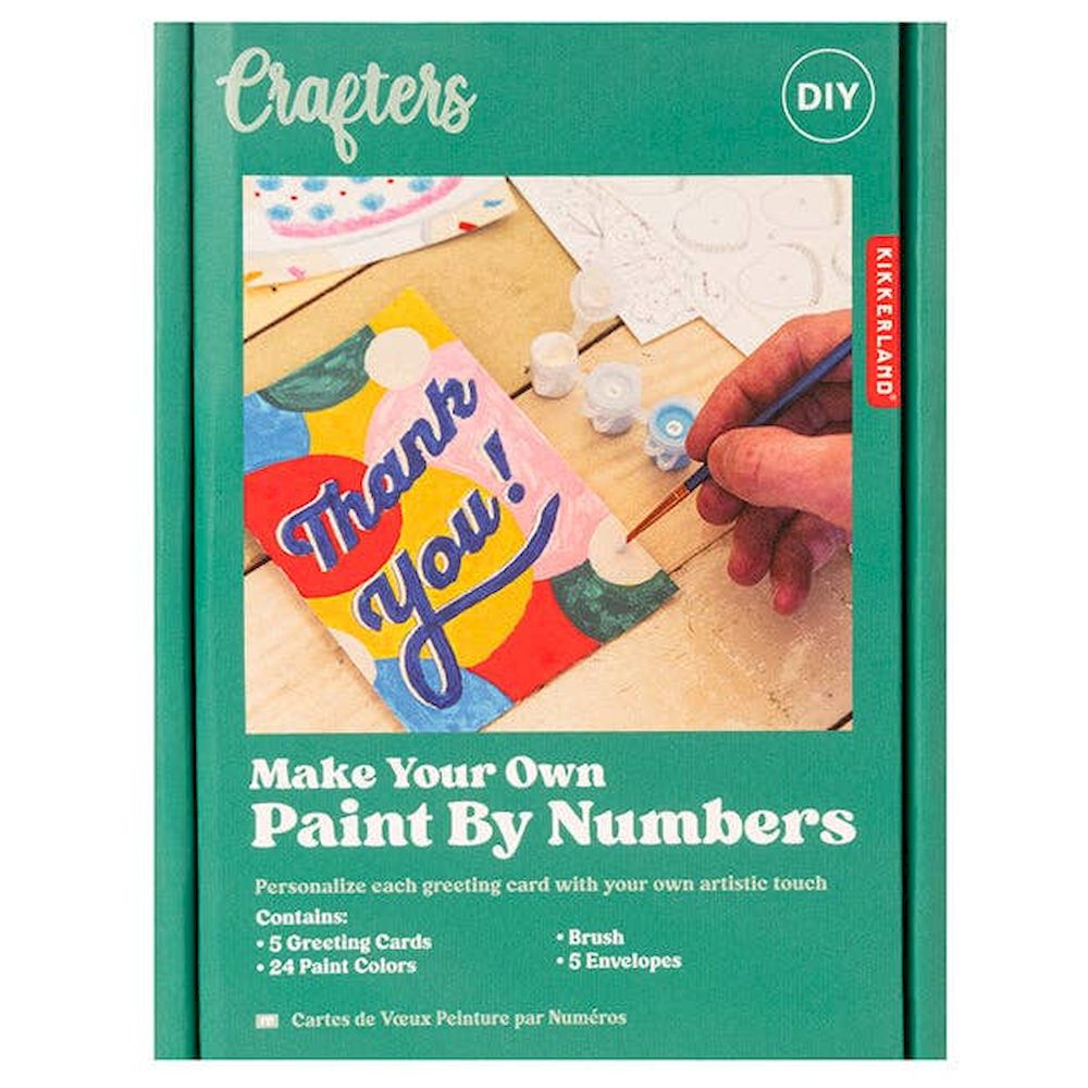 Buy Kikkerland Paint By Numbers Cards | Yallatoys.com