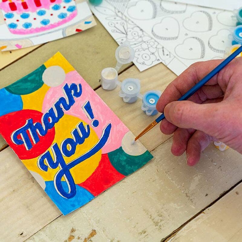Buy Kikkerland Paint By Numbers Cards | Yallatoys.com