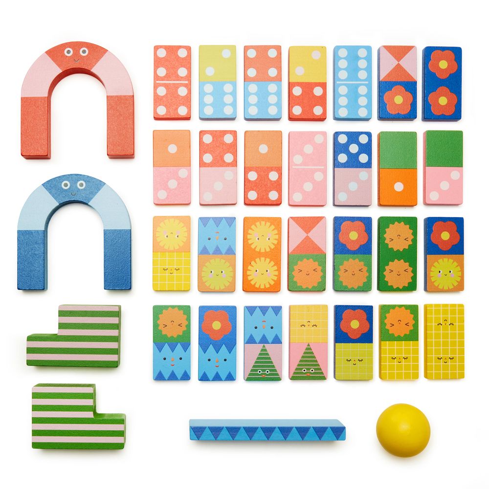 Buy Kikkerland Topple Twist Dominoes | Yallatoys.com