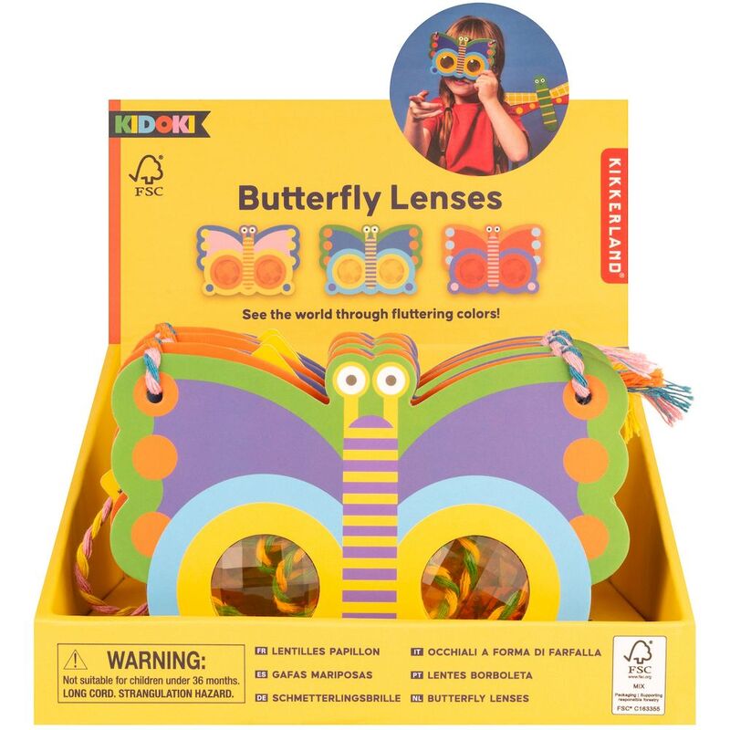 Buy Kikkerland Butterfly Prism Lens | Yallatoys.com