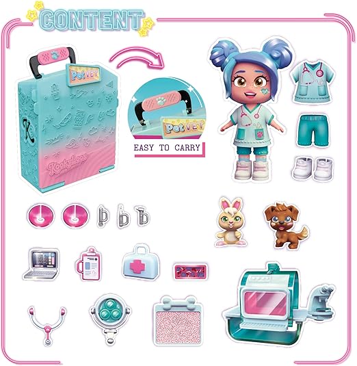 Buy Kookyloos Carlas Pop Up Pet Veterinary Clinic with Accessories | Yallatoys.com