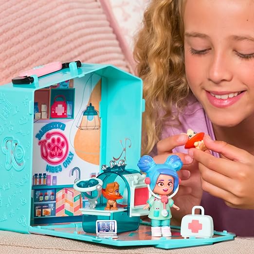 Buy Kookyloos Carlas Pop Up Pet Veterinary Clinic with Accessories | Yallatoys.com