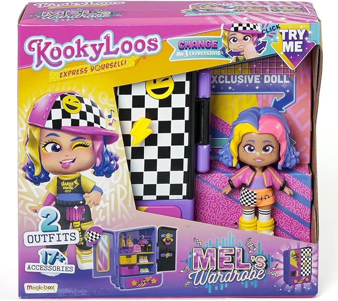 Buy Kookyloos Mels Wardrobe    | Yallatoys.com