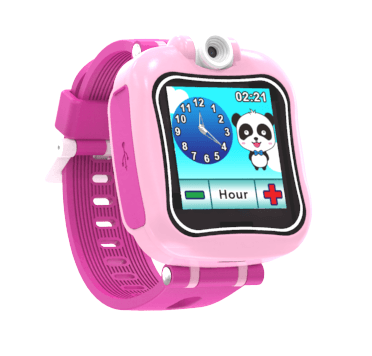 Buy Kids Watch With Front Camers Pink | Yallatoys.com