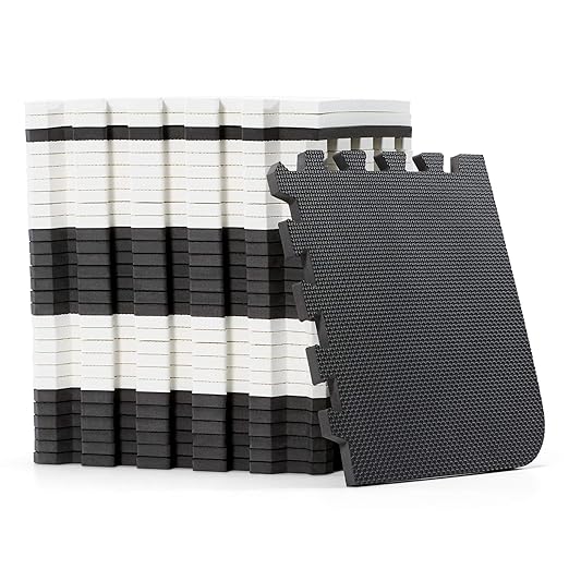 Kinderkraft Foam Mat Puzzle Black 30pcs Kinderkraft Yallatoys