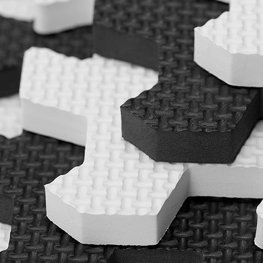 Kinderkraft Foam Mat Puzzle Black 30pcs Kinderkraft Yallatoys