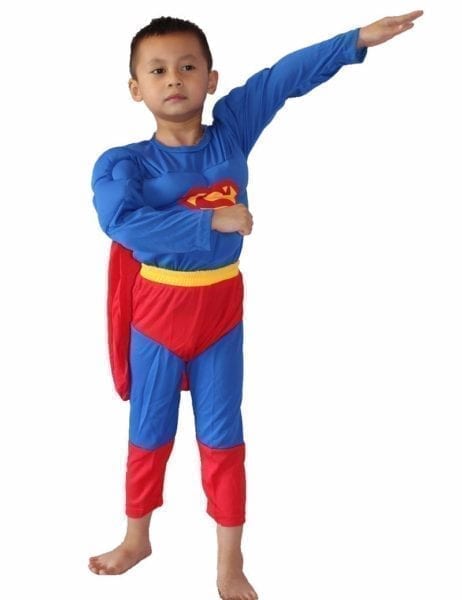 Superman Costume with Muscle
