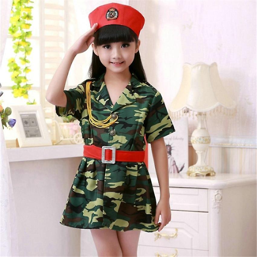 Army Costume Girl Kids Costumes Yallatoys