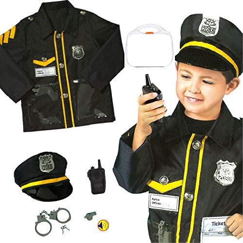 Buy Police Officer Kit 1 Kids Costume Free Size | Yallatoys.com