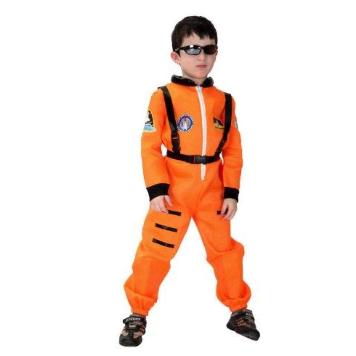 Astronaut Kids Costume Orange
