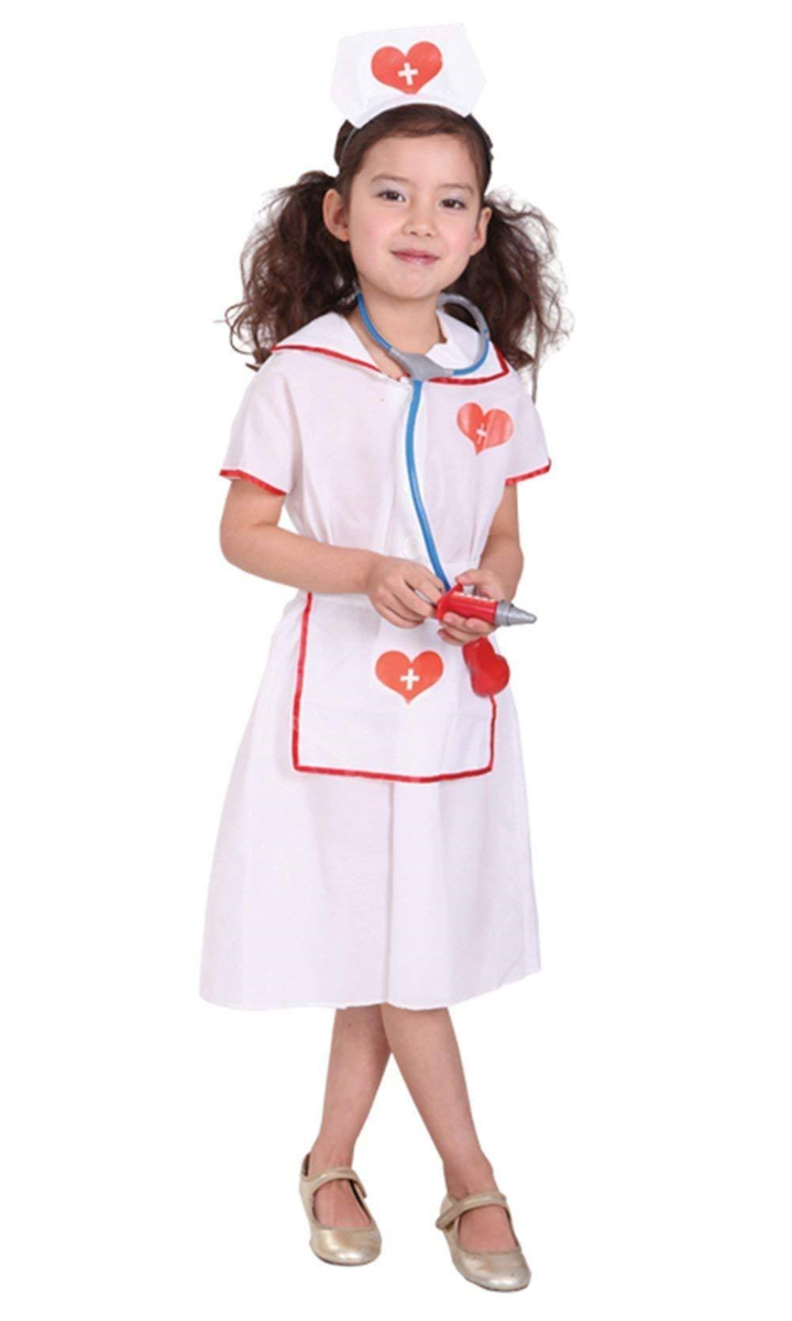Buy Nurse Kids Costume White | Yallatoys.com