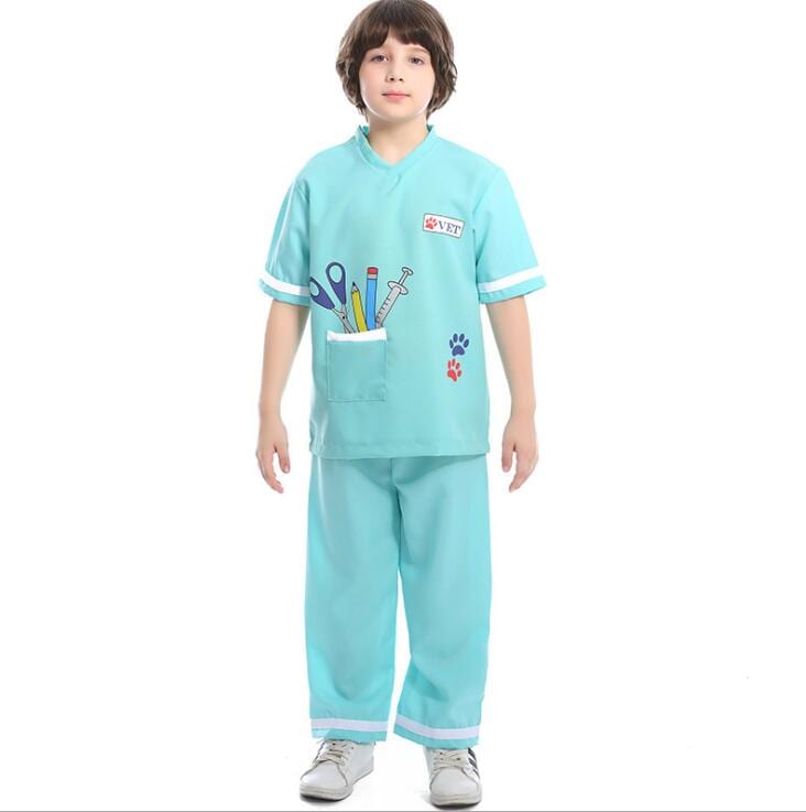 Veterinary Gree Doctor Costume Kids Costumes Yallatoys