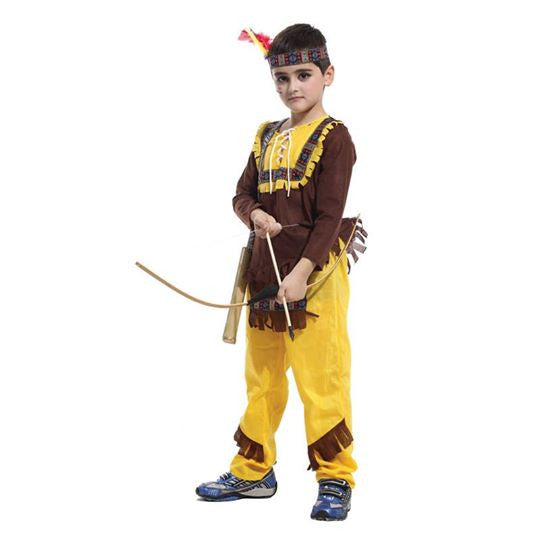 Native Indian Boy Costume Kids Costumes Yallatoys