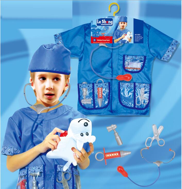 Buy Veterinary Doctor Costume Free Size | Yallatoys.com
