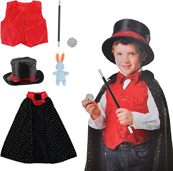 Buy Magician Kids Costume Set Free Size | Yallatoys.com