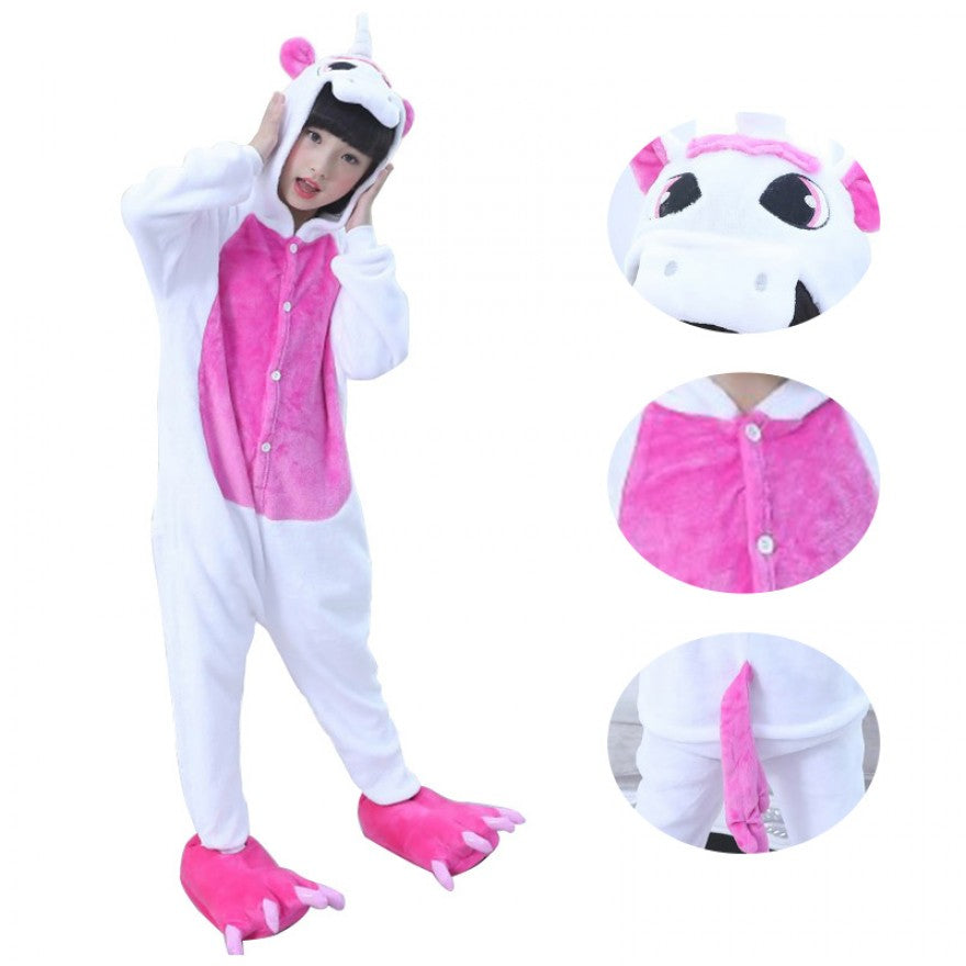 White Unicorn Overall Kids Costume Kids Costumes Yallatoys