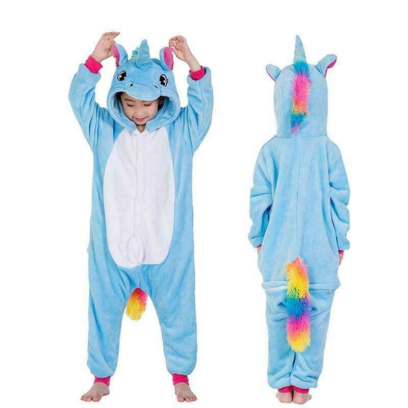 Blue Unicorn Overall Kids Costume Kids Costumes Yallatoys