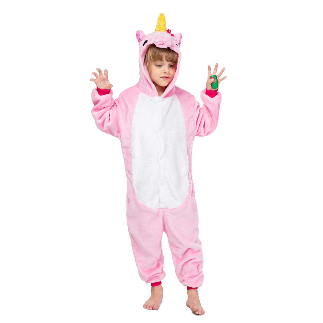 Pink Unicorn Overall Kids Costume