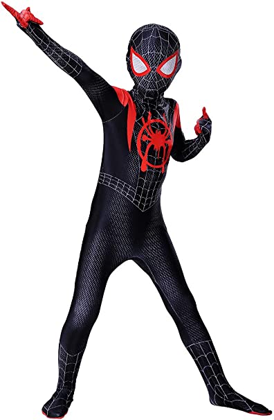Black Spiderman Overall Costume Kids Costumes Yallatoys