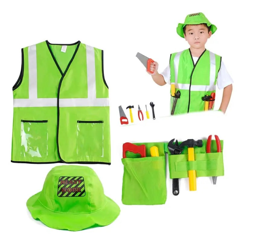 Buy Carpenter Kids Costume Free Size | Yallatoys.com