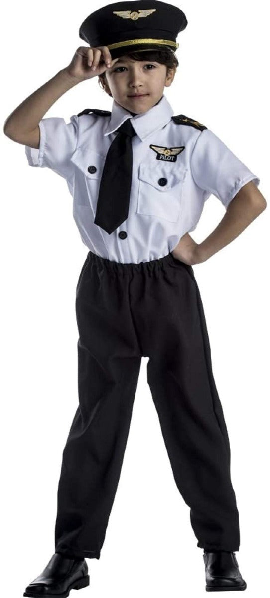 Captain Pilot Kids Costume Kids Costumes Yallatoys