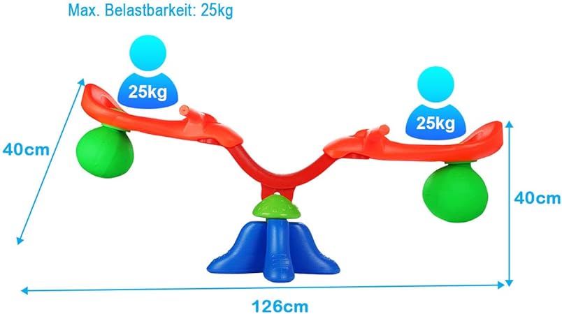 Buy Kingsport Kids Seesaw Multi Color | Yallatoys.com