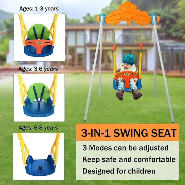 Buy Kingsport Orange Monkey Swing Set | Yallatoys.com