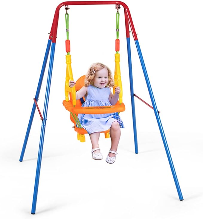 Buy KingsportToddler Swing Set Orange | Yallatoys.com