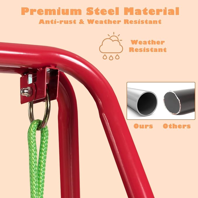 Buy KingsportToddler Swing Set Orange | Yallatoys.com
