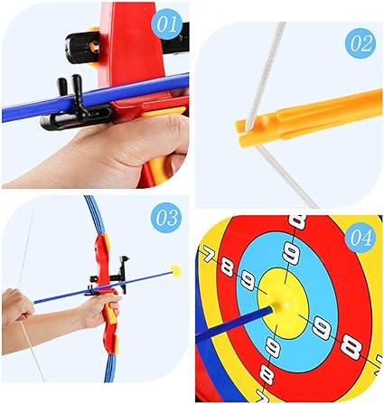 Buy Kingsport Archery Set with Bow and Suction Top Arrows | Yallatoys.com
