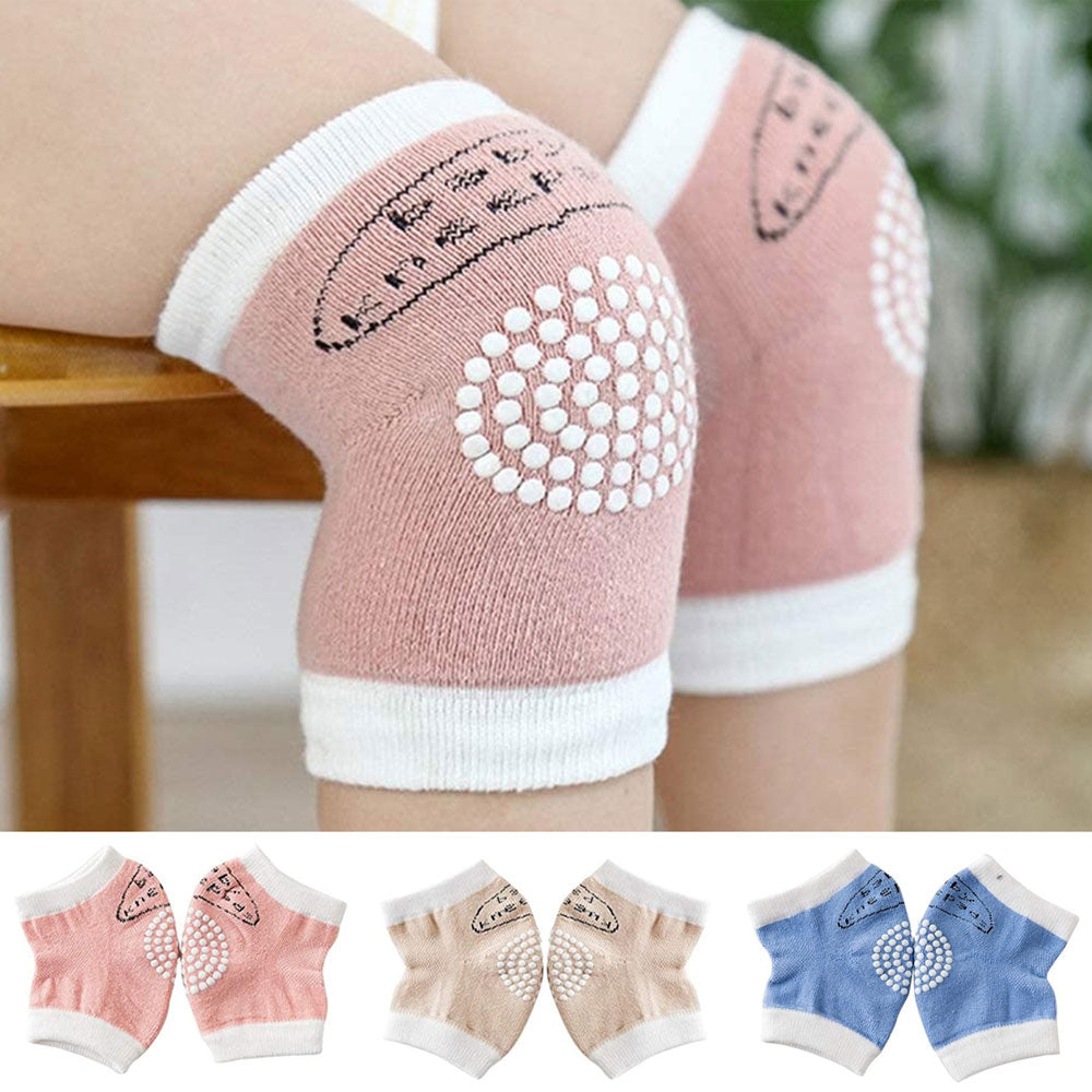 Star Babies Anti Slip Crawling Kneepads Pack Of 3 Girls Multicolour Star Babies Yallatoys