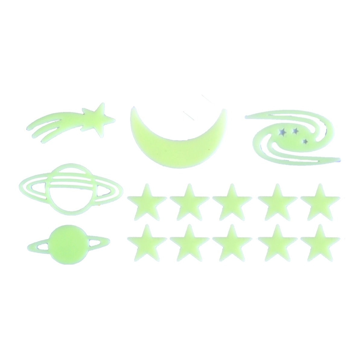 Buy Kidzpro Glow In The Dark Decals White (Sold Separately Subject to Availability) | Yallatoys.com