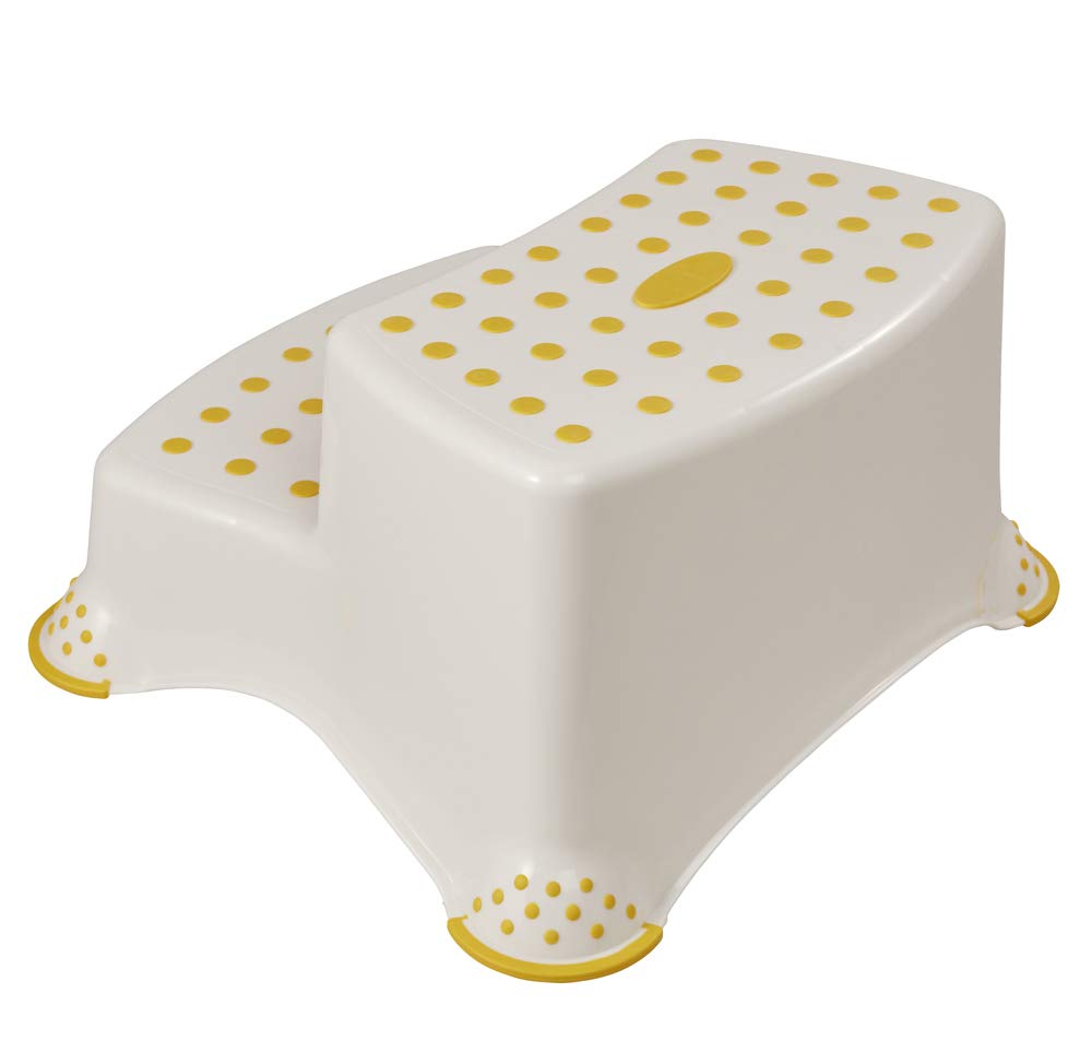 Keeeper Disney Double Step Stool With Anti Slip Function Winnie White Keeeper Yallatoys
