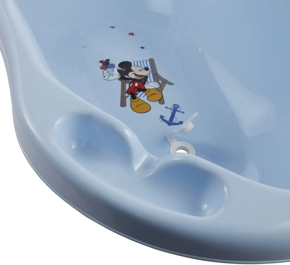 Keeeper Disney 84 Cm Baby Bath With Plug Minnie Mickey Blue Keeeper Yallatoys