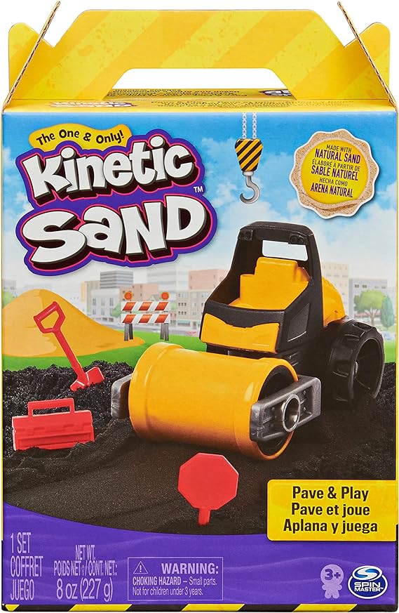 Buy Kinetic Sand Pave and Play Construction Set with Toy Truck | Yallatoys.com