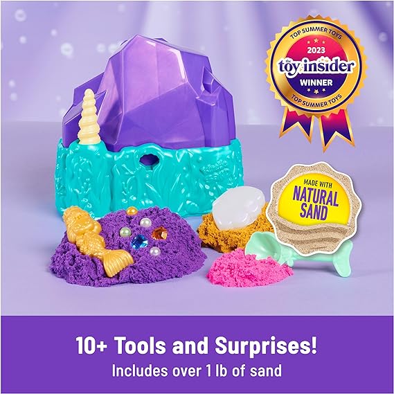 Buy Kinetic Sand Mermaid Crystal Playset | Yallatoys.com